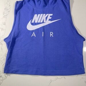 Nike Air Purple Crop Top